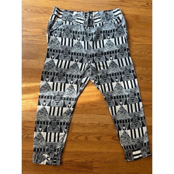 Henrik Vibskov Wide Leg Tapered Leg Pants Silk Pants M - Picture 1 of 10
